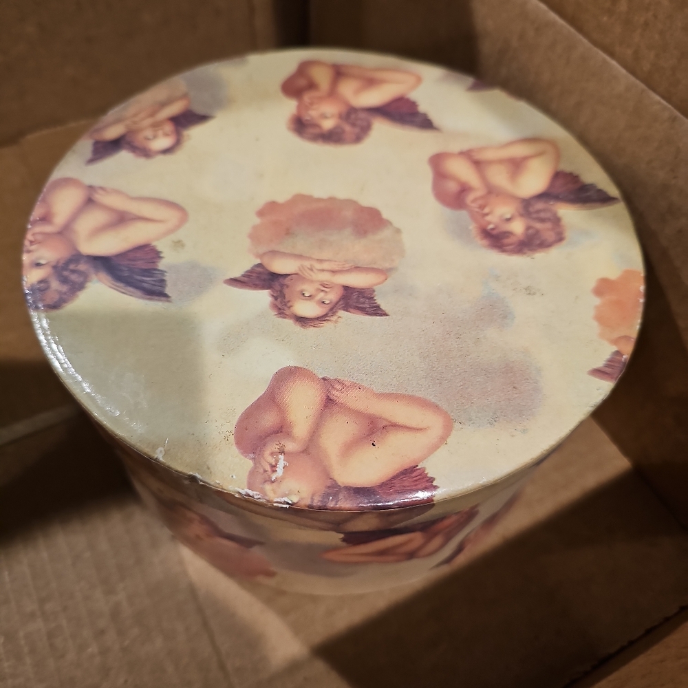 Cute Angel Knick Knack Box Holder